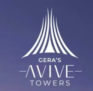 Modern Gera Avive Towers in Kharadi Pune with sleek design.