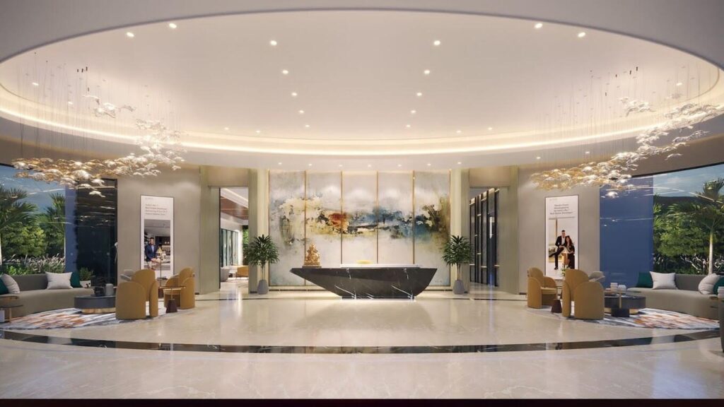 Lodha Camelot Entrance Lobby