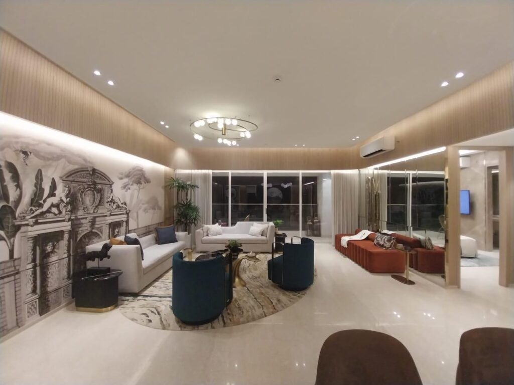 Lodha Camelot Living Room