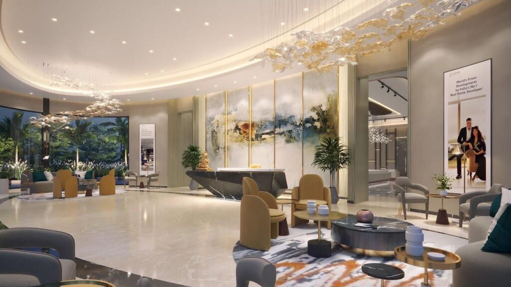 Lodha Camelot waiting Lounge